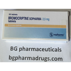 BROMOCRIPTINE 2.5 mg * 30...