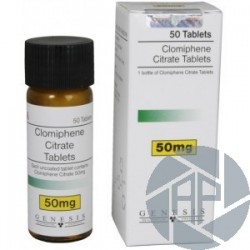 Clomiphene Citrate Tablets Genesis (50 mg/tab) 100 tabs
