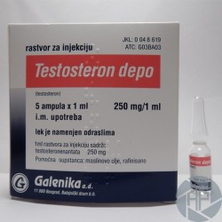 Testosteron Depo Galenika (250 mg/ml) 1 ml
