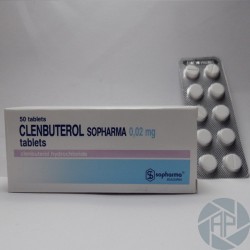 Clenbuterol Sopharma (0,02 mg/tab) 100 tabs