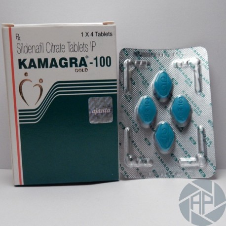 Kamagra Gold Green (100 mg/tab) 4 tabs