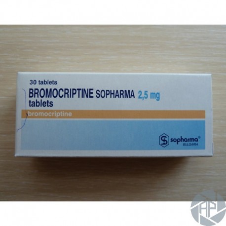 Bromocriptine 30tabs x 2,5mg